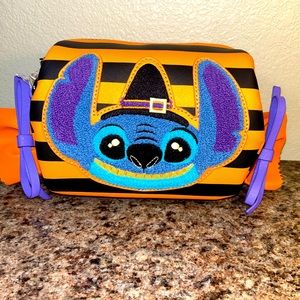 Stitch Striped Halloween Candy Wrapper Crossbody Bag